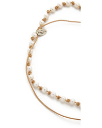 Collier de perles beige Chan Luu