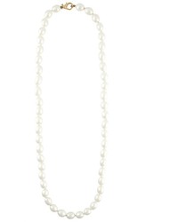 Collier de perles blanc Chanel