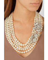 Collier de perles blanc Ben-Amun