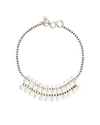 Collier de perles blanc French Connection