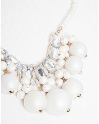 Collier de perles blanc Oasis