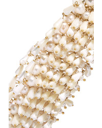Collier de perles blanc Rosantica