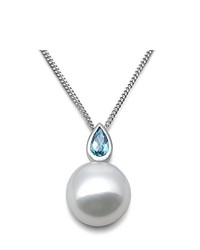 Collier de perles gris Miore