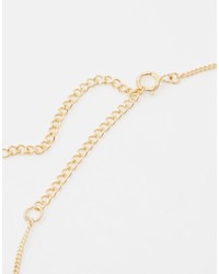 Collier doré Asos