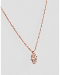 Collier doré NY:LON