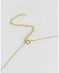 Collier doré Asos