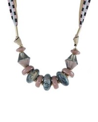 Collier gris Max Mara