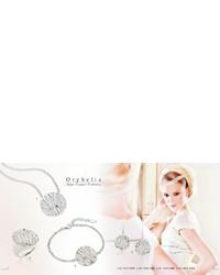 Collier gris ORPHELIA