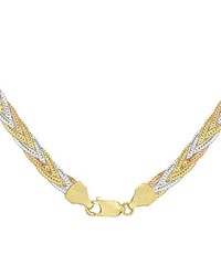 Collier marron clair Carissima Gold