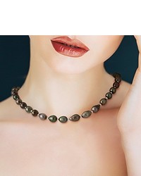 Collier noir Pearls & Colors