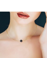 Collier noir Pearls & Colors