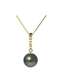 Collier noir Pearls & Colors