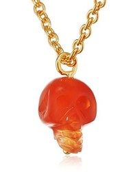 Collier rouge Jade Jagger