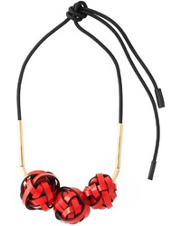Collier rouge Marni