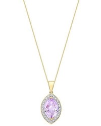 Collier violet clair Carissima Gold