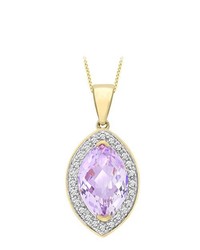 Collier violet clair Carissima Gold