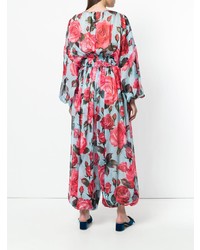 Combinaison pantalon à fleurs multicolore Dolce & Gabbana