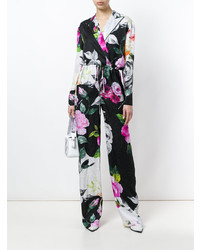 Combinaison pantalon à fleurs noire Off-White