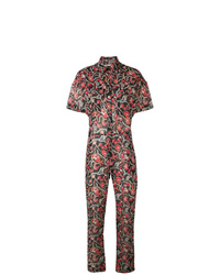 Combinaison pantalon à fleurs noire Isabel Marant Etoile