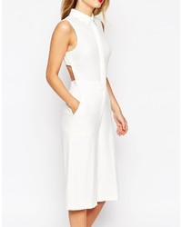 Combinaison pantalon blanche Asos