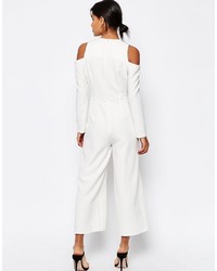 Combinaison pantalon blanche Asos