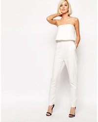 Combinaison pantalon blanche