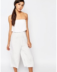 Combinaison pantalon blanche