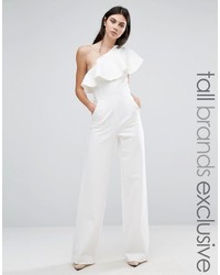 Combinaison pantalon blanche