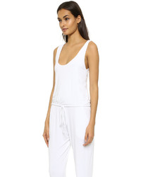 Combinaison pantalon blanche Feel The Piece