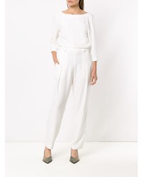 Combinaison pantalon blanche Alcaçuz