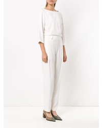 Combinaison pantalon blanche Alcaçuz