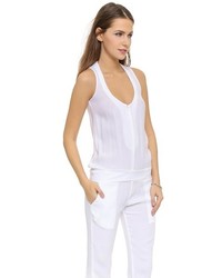 Combinaison pantalon blanche Monrow