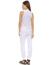 Combinaison pantalon blanche Monrow