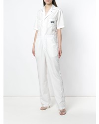 Combinaison pantalon blanche Gcds
