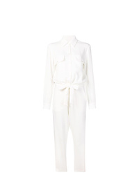 Combinaison pantalon blanche Mira Mikati