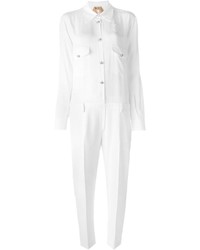Combinaison pantalon blanche No.21