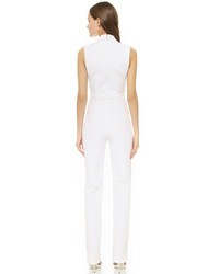 Combinaison pantalon blanche Cushnie et Ochs