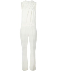 Combinaison pantalon blanche Victoria Beckham