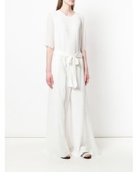 Combinaison pantalon blanche Lorena Antoniazzi