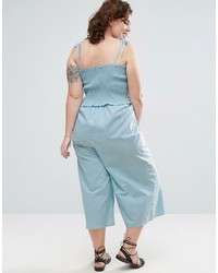 Combinaison pantalon bleu clair Asos