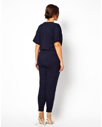 Combinaison pantalon bleu marine Asos