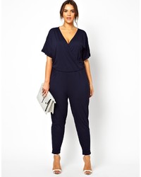 Combinaison pantalon bleu marine Asos