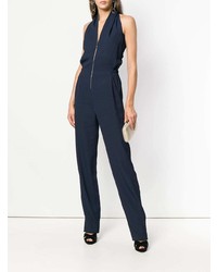 Combinaison pantalon bleu marine Roland Mouret