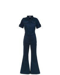 Combinaison pantalon bleu marine Isolda