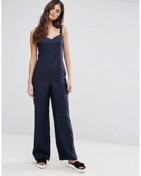 Combinaison pantalon bleu marine Max & Co.