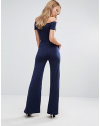 Combinaison pantalon bleu marine Oh My Love