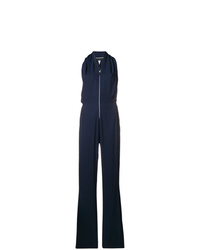 Combinaison pantalon bleu marine Roland Mouret