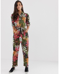 Combinaison pantalon imprimée multicolore ASOS DESIGN