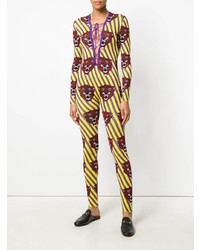 Combinaison pantalon imprimée multicolore Gucci
