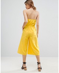 Combinaison pantalon jaune Asos